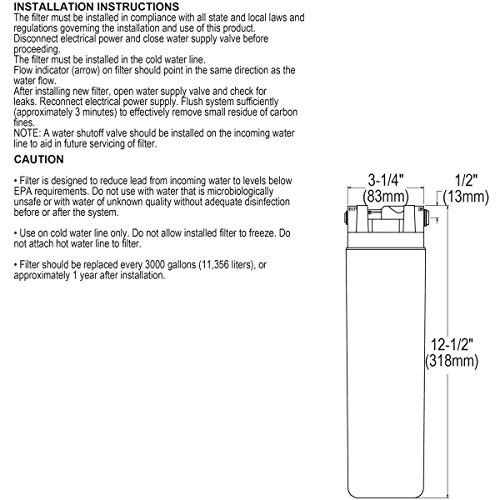Halsey Taylor فلتر استبدال Halsey Taylor 55898C_12pk WaterSentry Plus (لملء الزجاجات)، عبوة 12 - Image 2