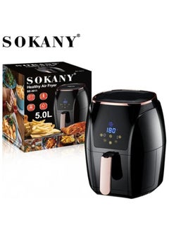 sokany Sokany SK-3011 Black Digital Healthy Air Fryer, 5 Liter Capacity, 1500 Watt - Input Voltage 220 Volt, 50 Hz  - Image 1