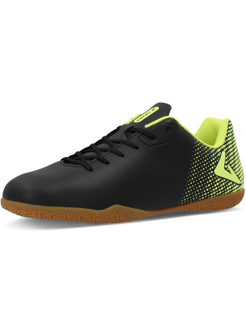 Demix Demix Goal 2 IN Men's Futsal Shoes – Green, Durable Synthetic Upper, IN Sole for Parquet & Hard Surfaces, Superior Grip for Confident Play  - Image 3