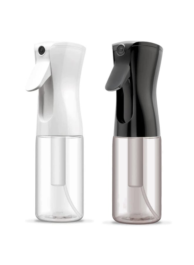 ELEMSY Spray Bottle For Hair 2 Pack 68 OZ Continuous Mister Empty Spray Bottles Ultra Fine Mist Water Sprayer for Hairstyling Cleaning Plants Pets Barbers Salons Essential Oil Scents - Image 2