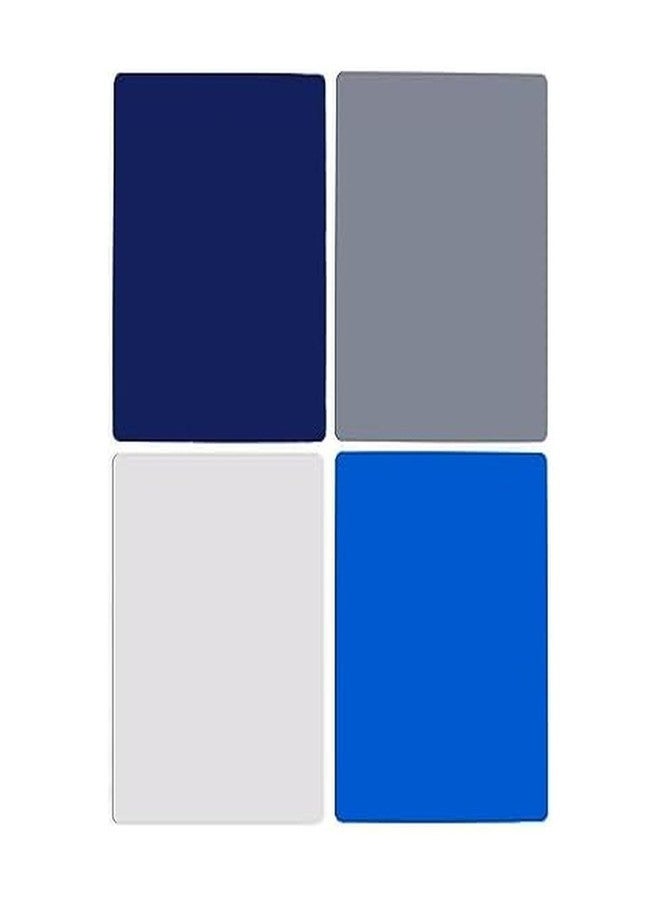 فاربرواير مجموعة حصائر تقطيع مرنة للمطبخ من فاربروير - صنع في الولايات المتحدة الأمريكية - لمنع انتقال العدوى، مقاس 11 × 14 بوصة، تصميم مانع للانزلاق - أداة مطبخ أساسية سهلة التنظيف، 4 قطع - Image 1