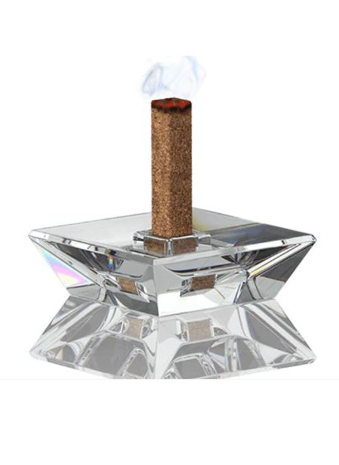 آي عود - بخور عود لبان برائحة الأوليبانو 8 قطع مع حامل بخور 13X7X4 سم - Image 1