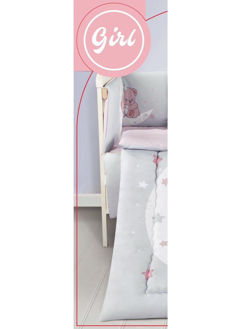 Hourse Children's bed railing mattress, 5 pieces, summer, to give your child comfort - Image 2