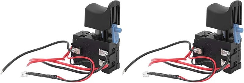 Universal Speed Control Switch Kit Plastic Aluminum 2pcs for Angle Grinder Electric Drill Power Tool Replacement - Image 5