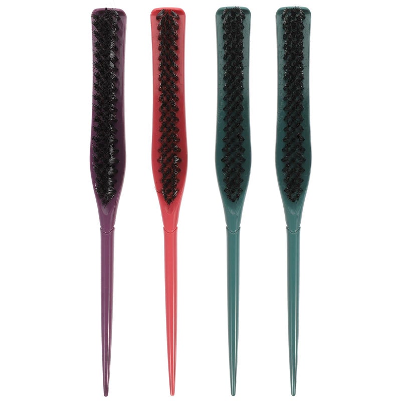 4 Pack Salon Styling Combs Detangling Tail Combs For Hairdressing Updo Tools - Image 2
