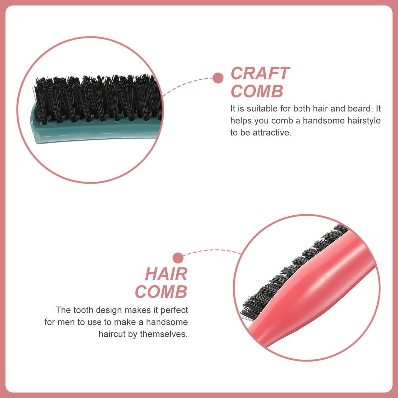 4 Pack Salon Styling Combs Detangling Tail Combs For Hairdressing Updo Tools - Image 4