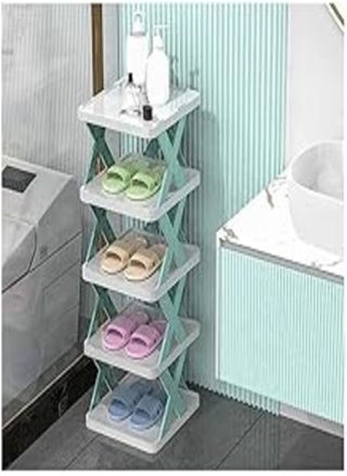 5-layer shoe rack, easy to store, long vertical shelf on a ledge, you can install your own shoe organizer for the entrance (multiple colors) - pzsku/ZD5C1FD5D8A7BDD0FDEECZ/45/_/1724096764/3662ff38-6503-4498-b7ff-2056afe7db58