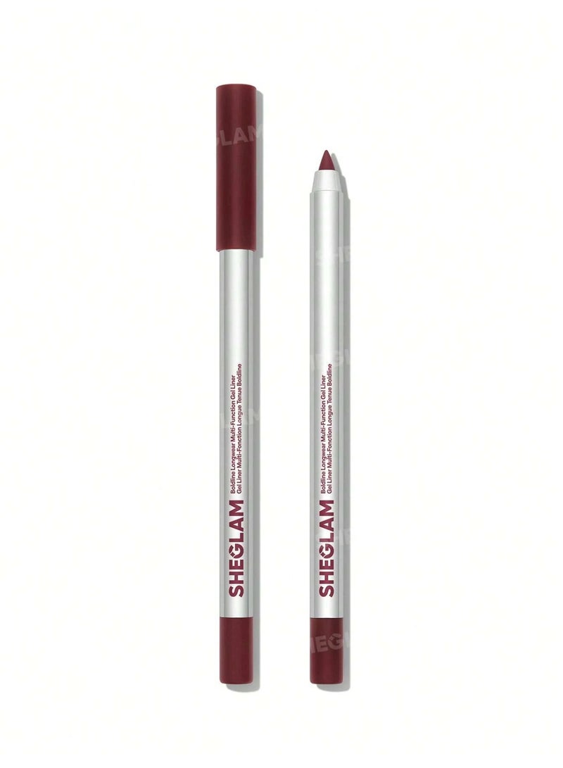SHEGLAM Boldline Longwear Multi-Function Gel Liner- Burgundy - Image 1