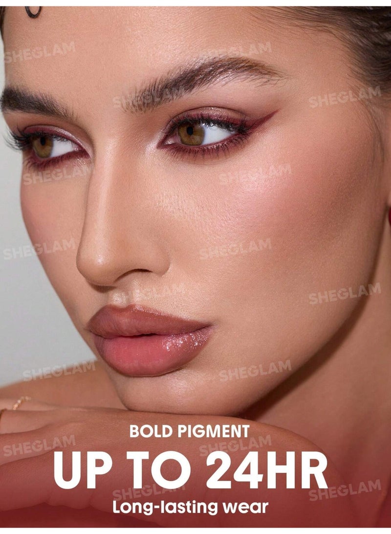 SHEGLAM Boldline Longwear Multi-Function Gel Liner- Burgundy - Image 2