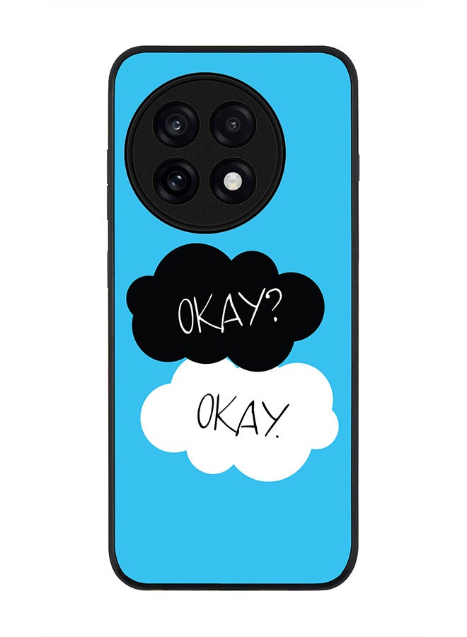 Stylizedd For OnePlus 13R / Ace 5 Pro Case,Slim fit Camera Protection, Shockproof Thin Phone cover  - Okay Okay