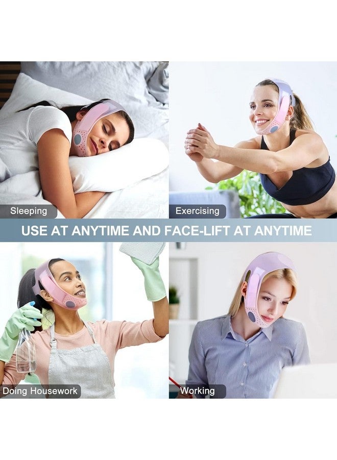 FI FIDROXIMPERIA Silicon V-Line Lifting Chinstrap | Face Lifting Mask | Double Chin Reducer For Women And Men | Jaw Exerciser | Chin Up Patch | Face Mask for Sagging | V-Line Mask, 1 Pack - Image 5