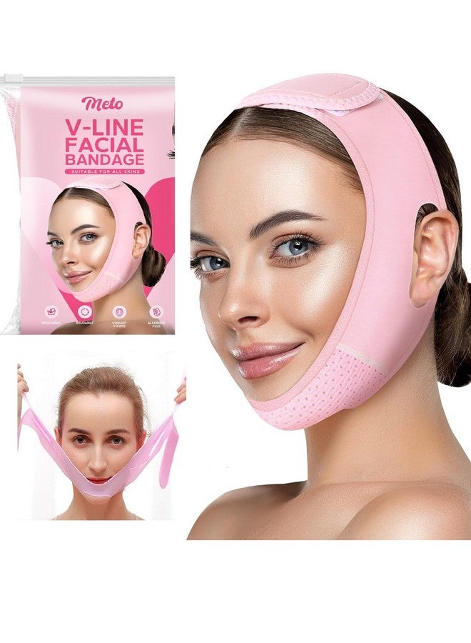 FI FIDROXIMPERIA Silicon V-Line Lifting Chinstrap | Face Lifting Mask | Double Chin Reducer For Women And Men | Jaw Exerciser | Chin Up Patch | Face Mask for Sagging | V-Line Mask, 1 Pack - Image 1