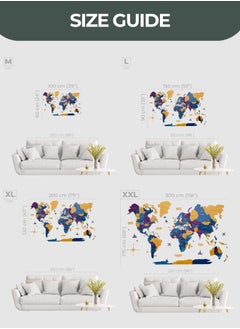 Enjoy The Wood 3D Wooden World Map in Waterpark Color Wall Decor Any Occasion Gift Idea - Wall Art For Home & Kitchen or Office  - Image 5