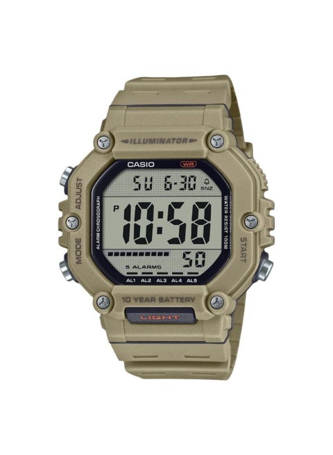 ساعة رقمية من الراتنج AE-1600H-5AVDF