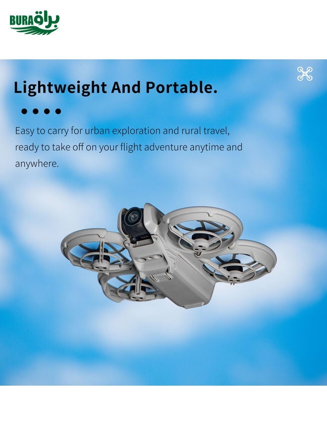 براق ل DJI Neo Startrc Propeller Propeller Guard Rings anti-tolision (Orange) - Image 5