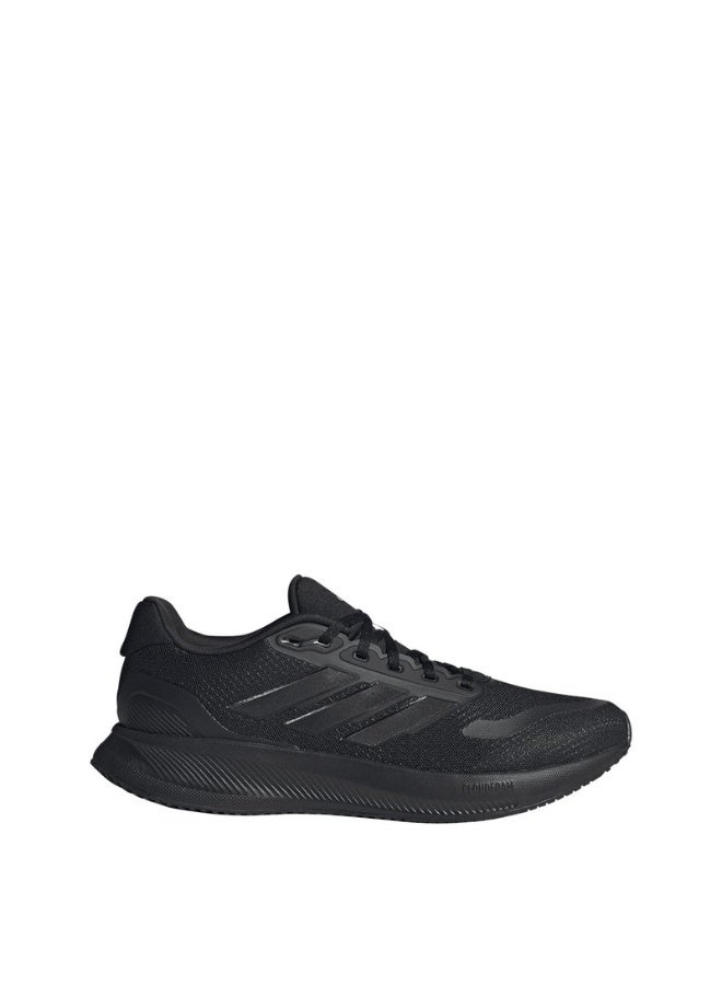 Adidas Runfalcon 5 Black Running Shoes For Men 6.5  - Image 4