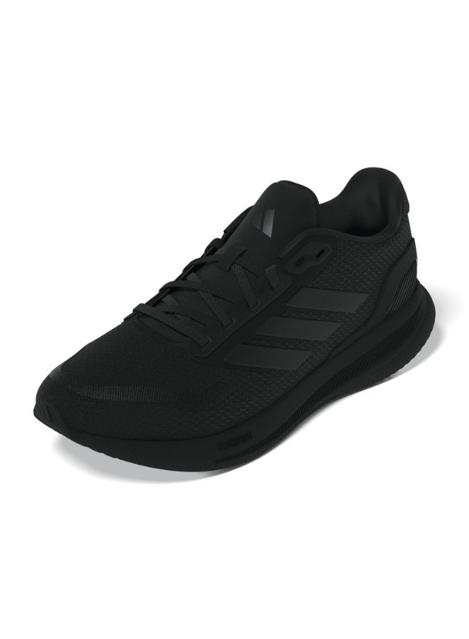 Adidas Runfalcon 5 Black Running Shoes For Men 6.5 - Image 2