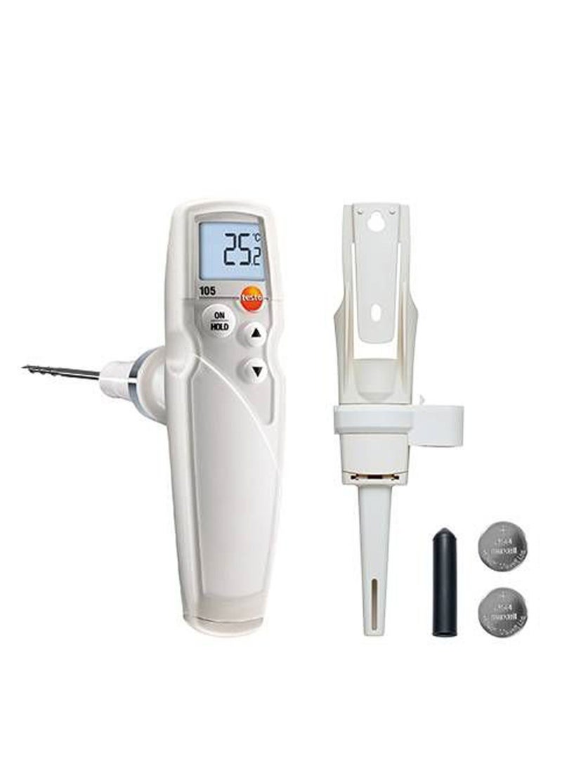 Testo 105 Robust One-Hand Penetration Food Thermometer for Liquids and Semi-Solids (Order Code: 0563 1051) - Image 1