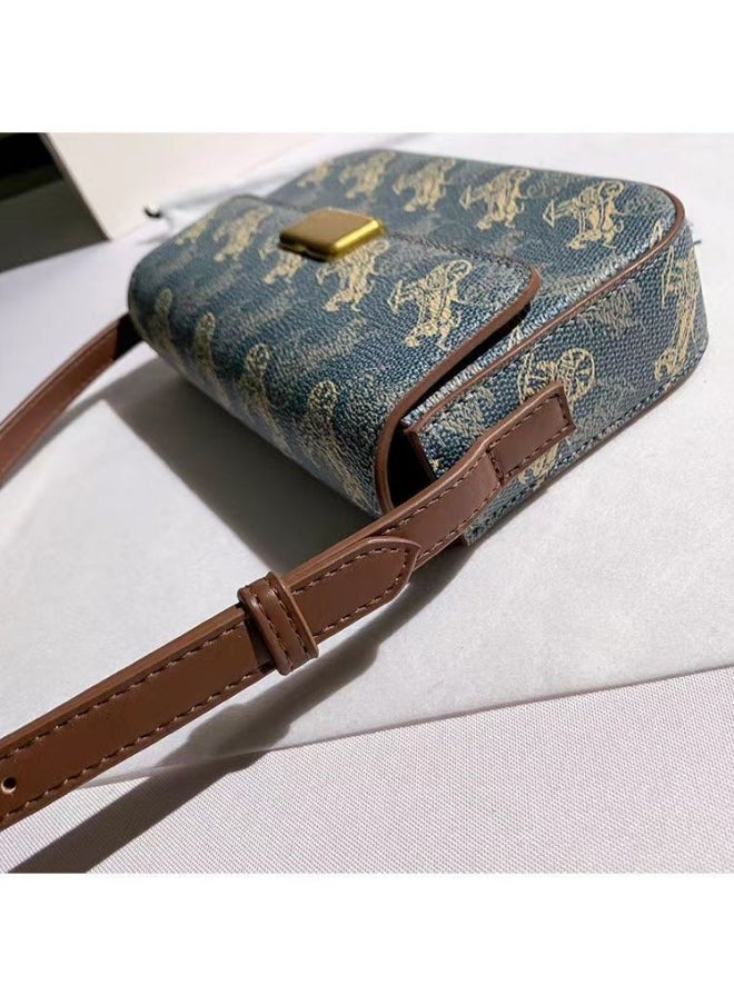 WAOKN Women's New Soft Leather Shoulder Bag, Ladies Simple and Fashionable Handbag Carrying Bag Tote Bags, Light Luxury Texture Side Bag Sling Bag for Teenagers and Youth  - Image 4