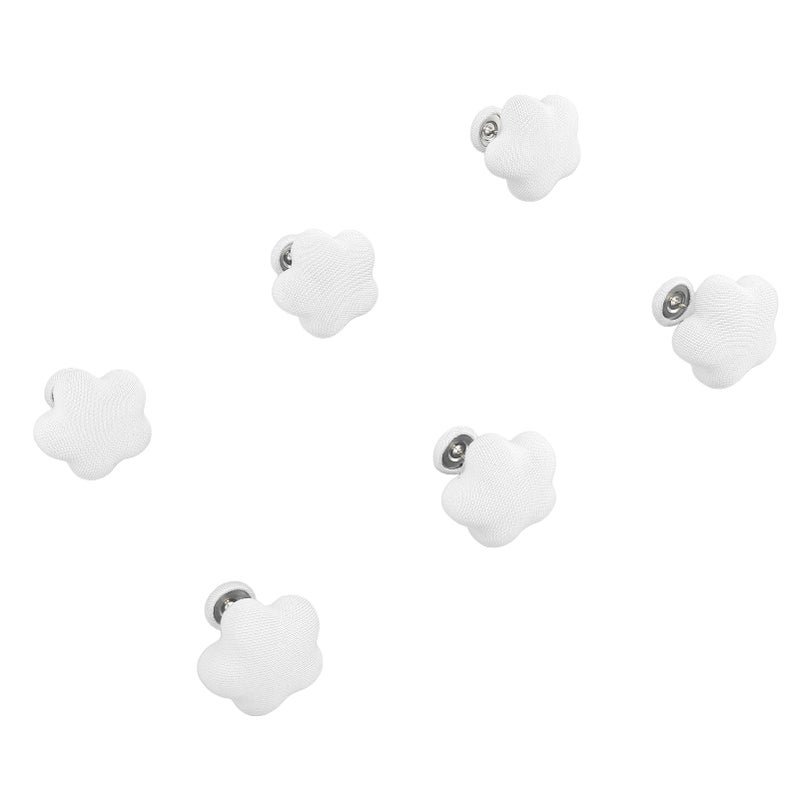 16pcs Duvet Cover Clip Star Shaped Firm Fixing Slip Prevention Detachable Bed Sheet Clip Pin Fasteners for Curtain Blanket Cushion Sheet White - Image 4