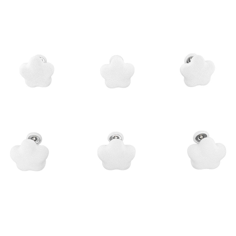 16pcs Duvet Cover Clip Star Shaped Firm Fixing Slip Prevention Detachable Bed Sheet Clip Pin Fasteners for Curtain Blanket Cushion Sheet White - Image 1