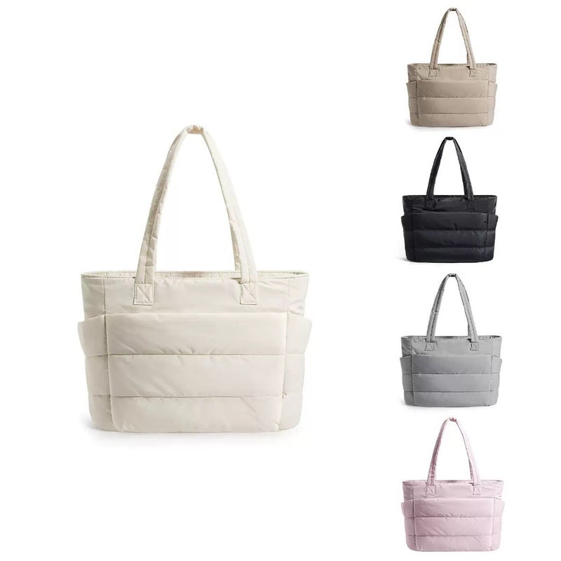 Large Capacity Quilted Lightweight Women's Travel Tote Bag - Image 1