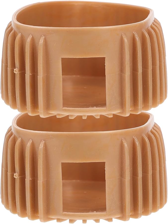 قطعتان من واقي الغطاء السليكوني الأسود لمقاييس أسطوانات الأسيتيلين والأكسجين والبروبان - Image 1