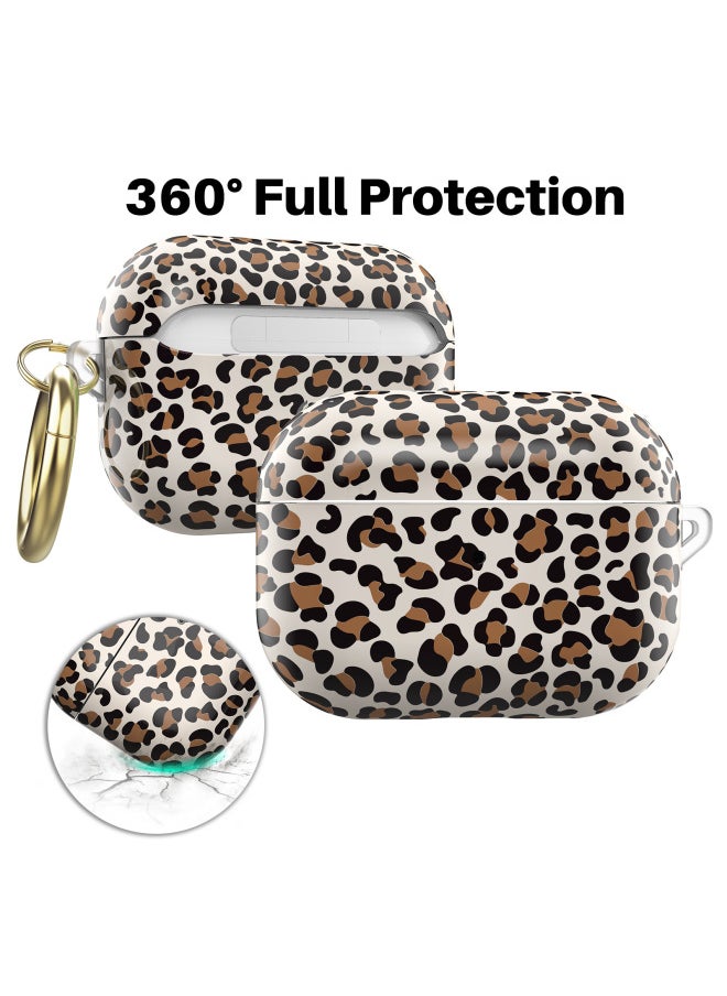 Generic - Suitable For Apple Wireless Bluetooth Headset AirPods Pro 2 High Quality TPU Protection IMD Personality Leopard Print-Color:Pink (AirPods Pro2 Non-fine Hole)-Applicable Model:Airpods Pro2 (non-fine Hole) - Image 1