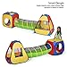 UTEX 3 in 1 Pop Up Play Tent with Tunnel Ball Pit for Kids Boys Girls Babies and Toddlers IndoorOutdoor Playhouse - Image 4
