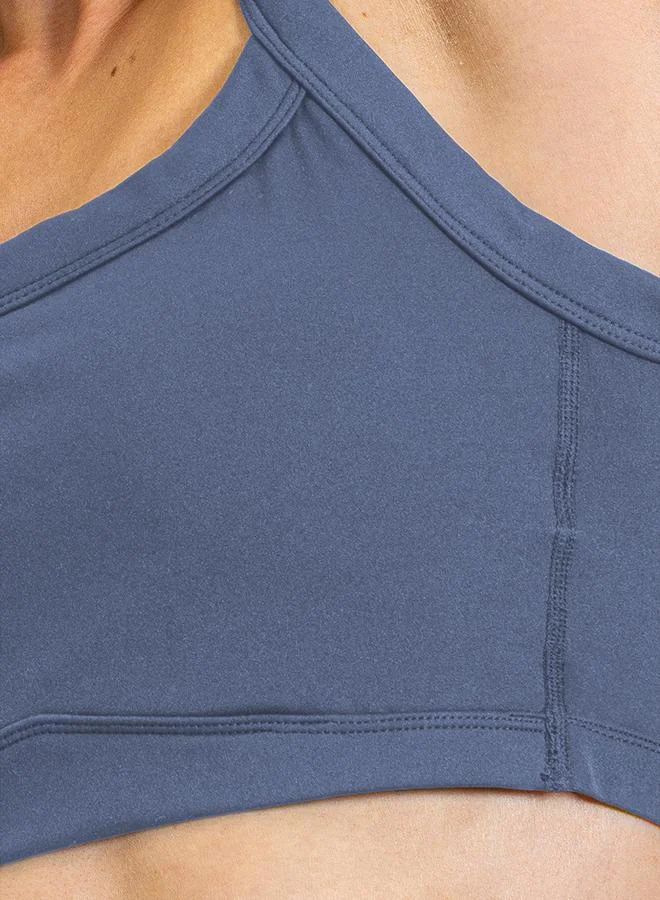 Shapes BLUE SOFT CROP TOP for Women | Best Price UAE