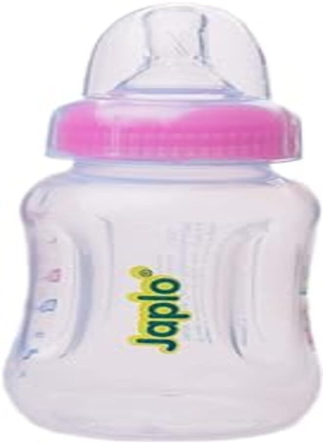 Japlo Japlo Easy mix & grip baby feeding Bottle with Anti-colic nipple & Lukewarm water mixer size 140 ml - blue colour 