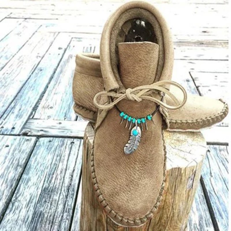Women'S Shoes Large Size Short Snow Boots Flats Cotton Boots Martin Boots Women'S Women'S Boots - Image 3