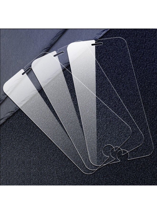 For Iphone14 Tempered Film Apple 13 12 Glass Film X XS 11 XR 7/8Plus Mobile Phone Film-Color:Non-full Screen Tempered Film-Dimensions:iphone 12Promax [6.7 Slotted Version]]  - Image 4