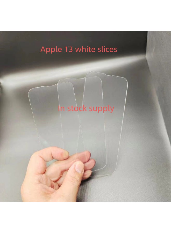 For Iphone14 Tempered Film Apple 13 12 Glass Film X XS 11 XR 7/8Plus Mobile Phone Film-Color:Non-full Screen Tempered Film-Dimensions:iphone 12Promax [6.7 Slotted Version]]  - Image 3