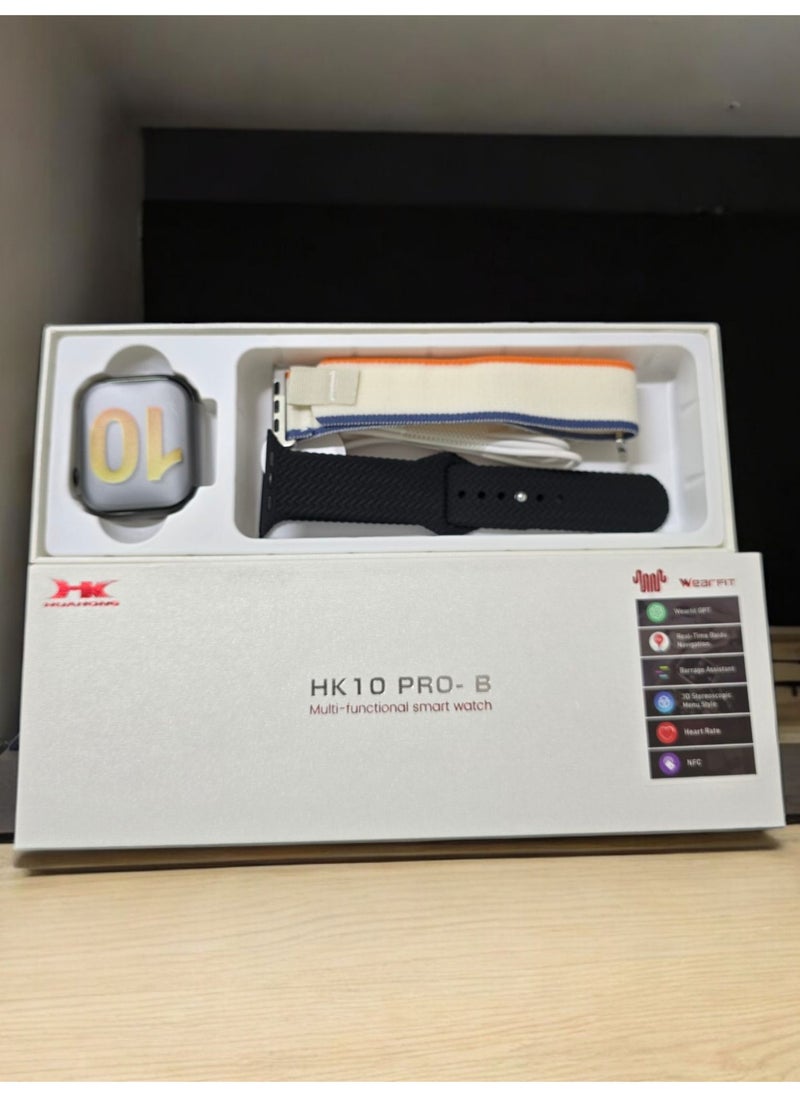 Generic - HK10 PRO B Smart Watch - Black - Image 1