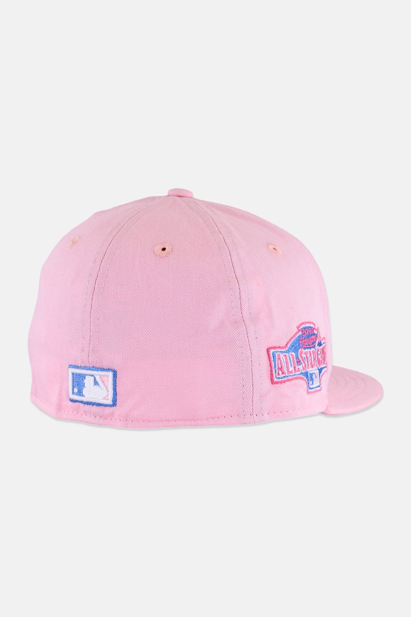 New Era x MLB Men Houston Astros Fitted Cap, Pink - Image 2