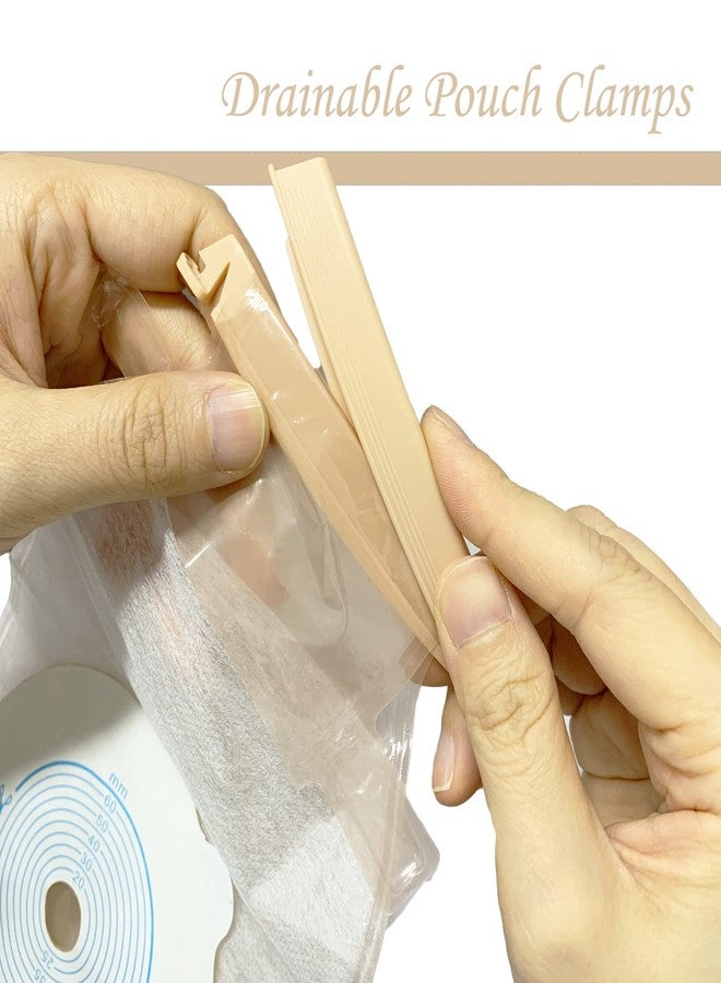 MUROCEA Universal Ostomy Bag Clip, Drainable Pouch Clamps, Tail Closure Surefit, Medical Grade (10 pcs) - Image 5