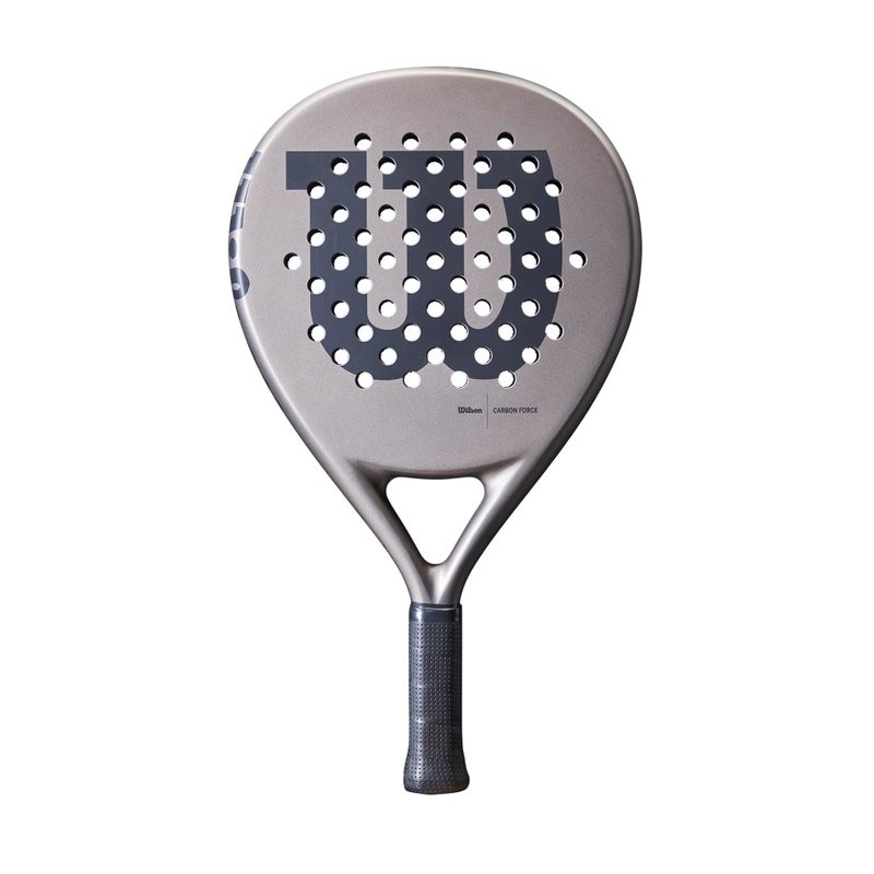 Wilson Carbon Force Team Padel Racket GreyNavy - Image 2