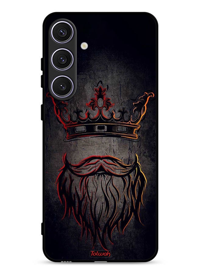 Tolwak Samsung Galaxy S24 5G Protective Case Cover King Artwork - Image 1