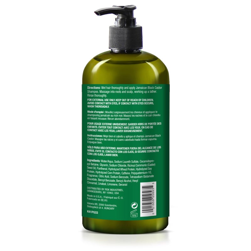 SFC Natural King Jamaican Black Castor Shampoo(33.8 oz) and Pro-Growth Hair & Beard Oil (7.1 oz) Set for Nourishing Hair Growth - Image 3