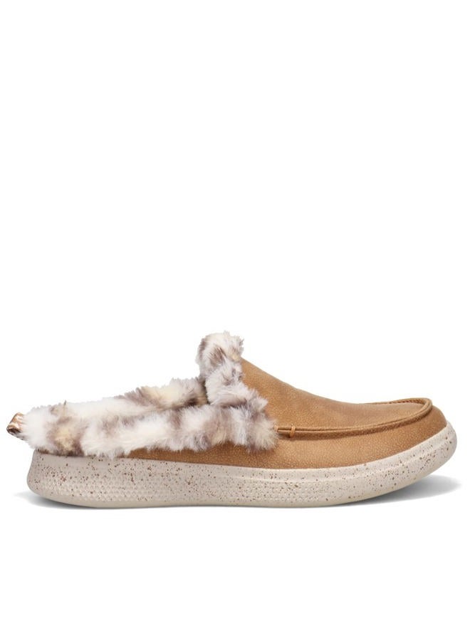 SKECHERS Women's 113782 BOBS Skipper Wild Tiger Slipper, Chestnut, 6 - Image 2