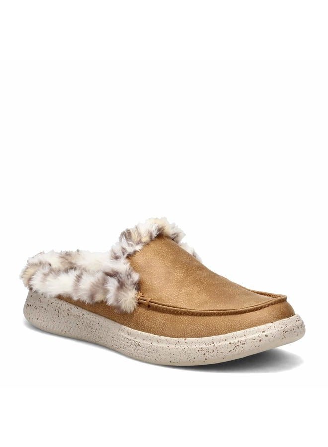SKECHERS Women's 113782 BOBS Skipper Wild Tiger Slipper, Chestnut, 6 - Image 1