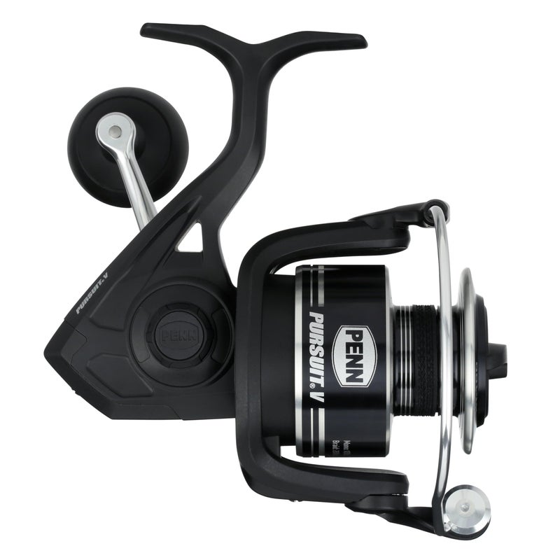 Penn Pursuit V Spinning Fishing Reel, Size 4000, Corrosion-Resistant Graphite Body, Lightweight Aluminum Superline Spool, HT-100 Drag System - Image 2