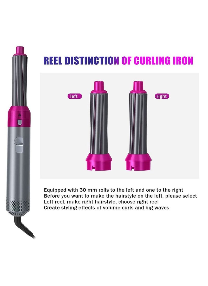 Generic 5 in 1 Hair Dryer Brush with Hair Volumizer,Hot Air Brush,Scalp Massager,Curler and Straightener for Women Hair Styling  - Image 5