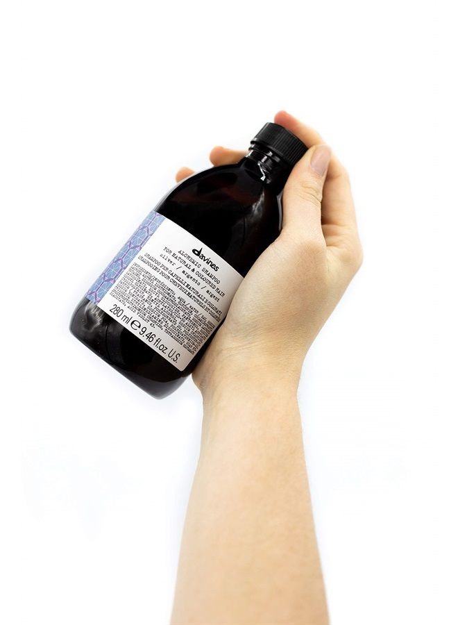 Davines Alchemic Shampoo, Silver, 9.47 Fl Oz - Image 2