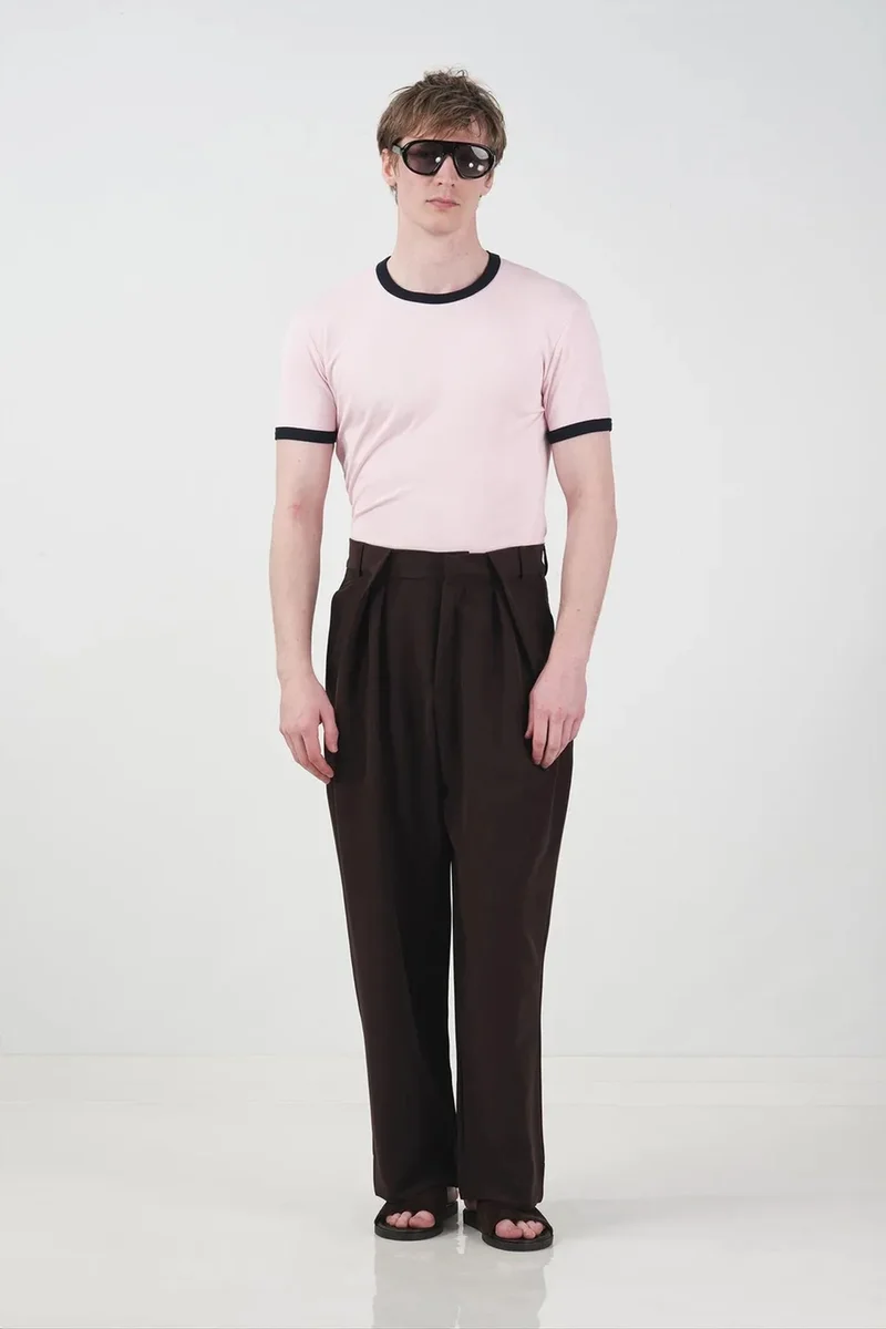 Giesto Coffee Brown GIESTO Men's Suit Pants for Men | Best Price UAE