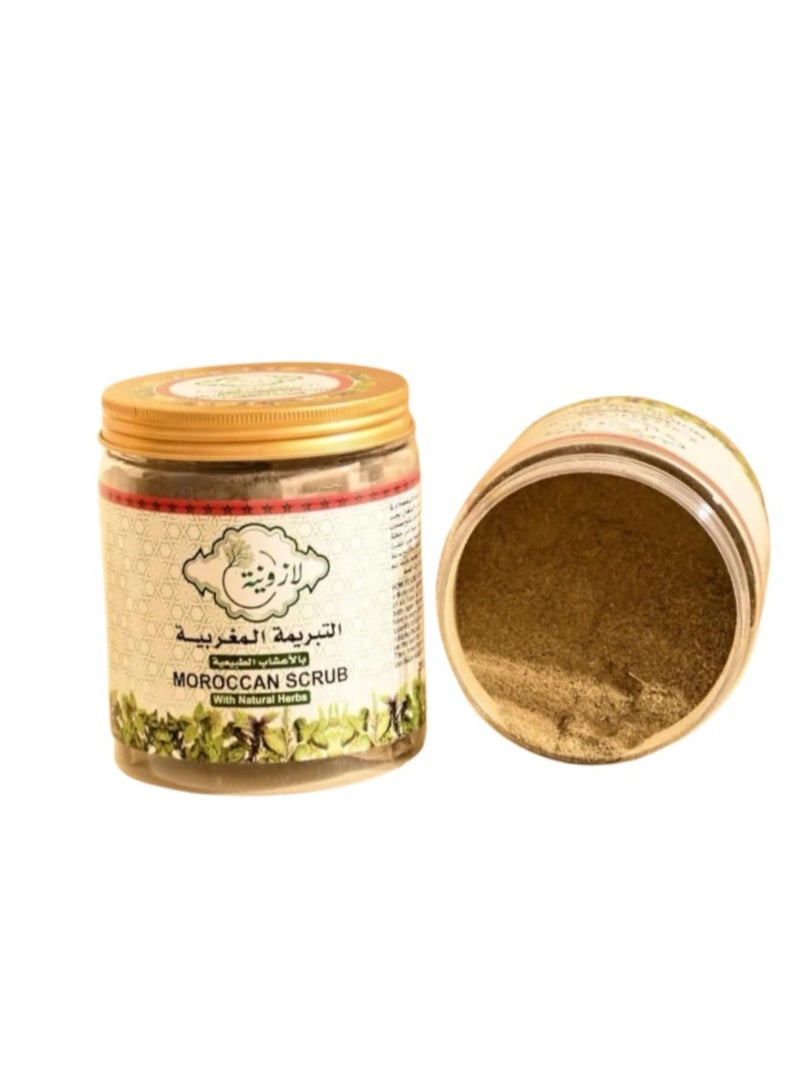 Lazouina -Moroccan Scrub With Natural Herbs - 200 grams