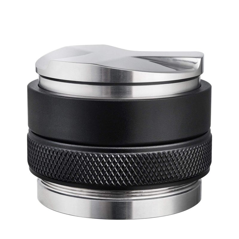 MATOW 58mm Coffee Distributor and Tamper Dual Head Coffee Leveler Fits for Portafilter Increased Adjustable Depth Professional Espresso Hand Tampers