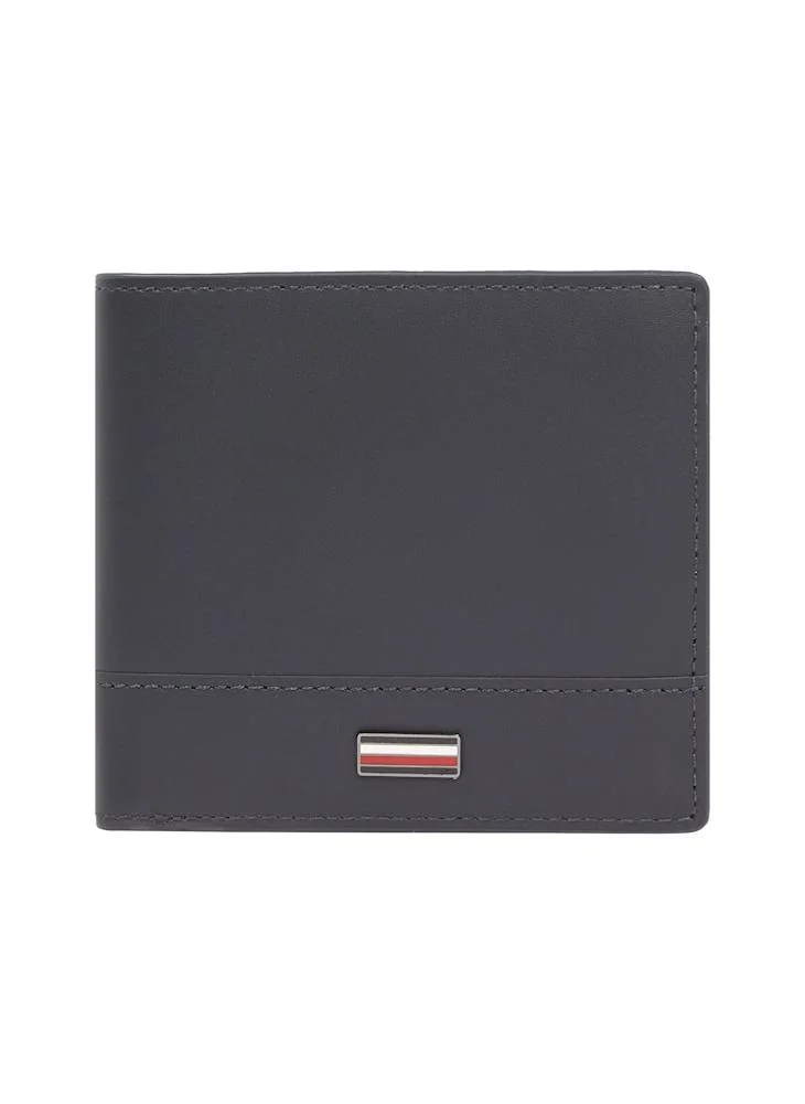 TOMMY HILFIGER Logo Corp Plaque Bifold Wallet