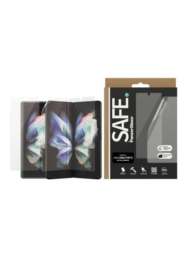 بانزرجلاس سيف واقي شاشة سامسونج جالاكسي Z Fold4 5G - شفاف